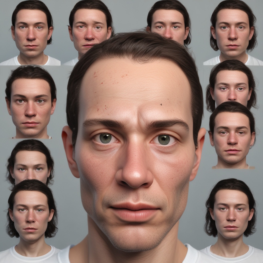 Hyper-Realistic Facial Fusion face 3